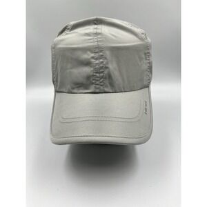 Hind Cycling Hat Adult One Size Moisture Wick Vented Adjustable Gray Hat